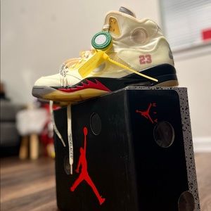 Jordan 5 Retro Off-White Sail